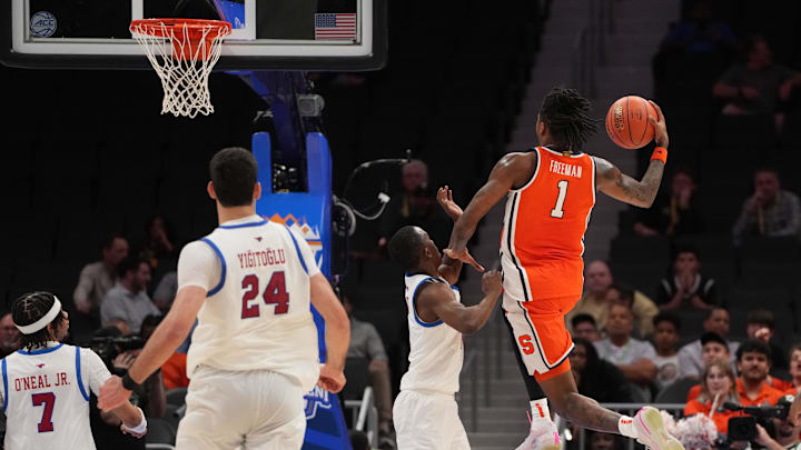 Former Syracuse basketball big man Donnie Freeman is transferring to Rick Pitino-led St. John's, and it's a strong fit.