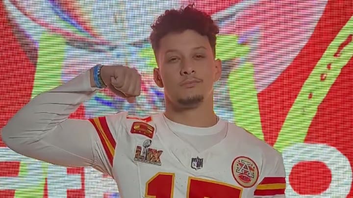Patrick Mahomes is back in the Super Bowl for a fifth time. 