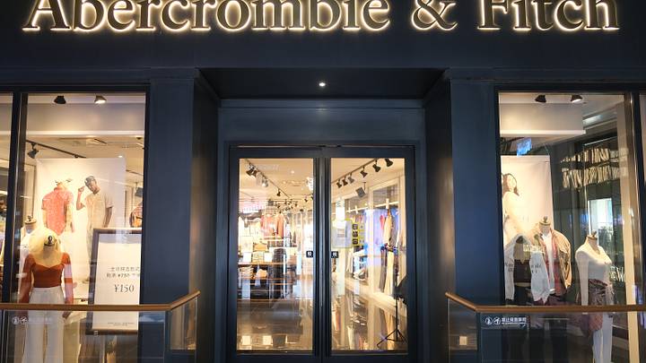 Abercrombie & Fitch (A&F) clothing retail store Abercrombie & Fitch (A&F) clothing retail store
