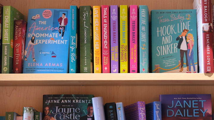 Pear Street Books & Plants, 918 N Hudson Ave, Oklahoma City, specializes in Romance books. Wednesday,  April 12, 2023.

Pear Street Books 05