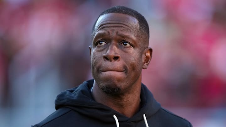 Atlanta Falcons head coach Raheem Morris Atlanta Falcons head coach Raheem Morris