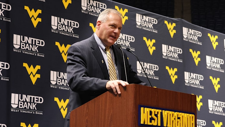 West Virginia University head coach Rich Rodriguez West Virginia University head coach Rich Rodriguez
