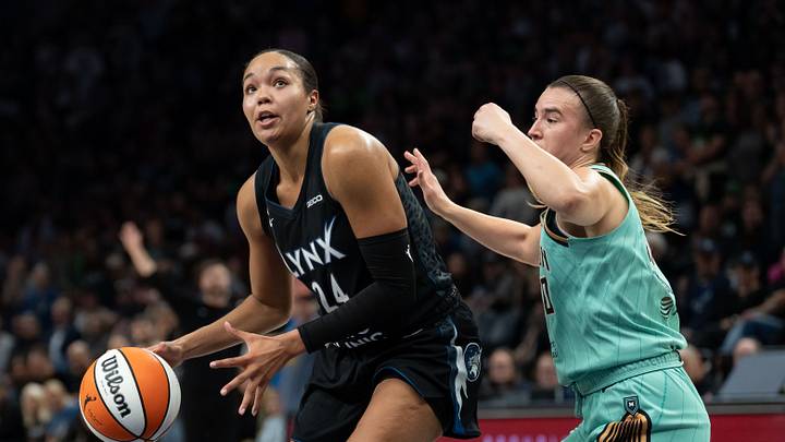 The Minnesota Lynx and forward Napheesa Collier are favored in Game 1. The Minnesota Lynx and forward Napheesa Collier are favored in Game 1.
