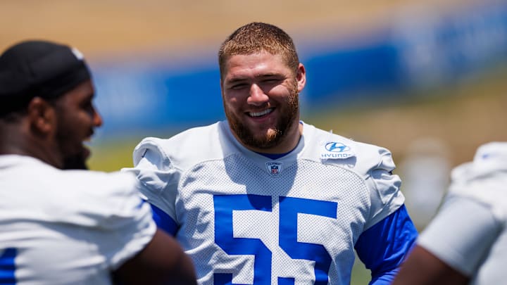 Los Angeles Rams OTA Offseason Workout, Braden Fiske