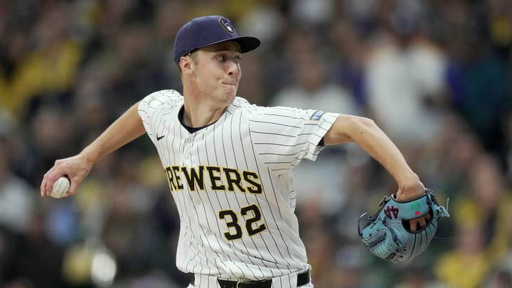 Milwaukee Brewers pitcher Jacob Misiorowski is a great prop target on May 8. 