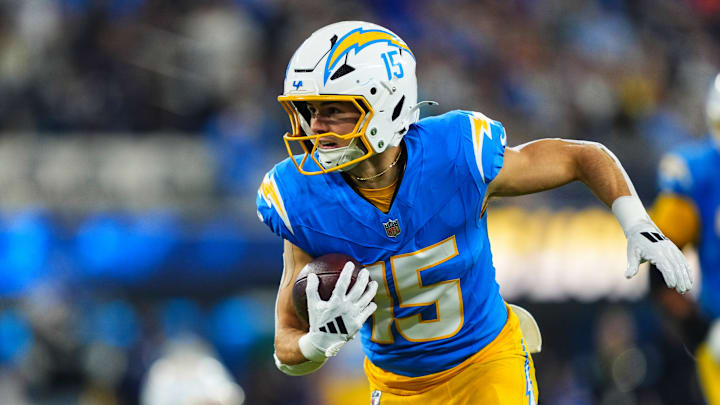 Los Angeles Chargers wide receiver Ladd McConkey