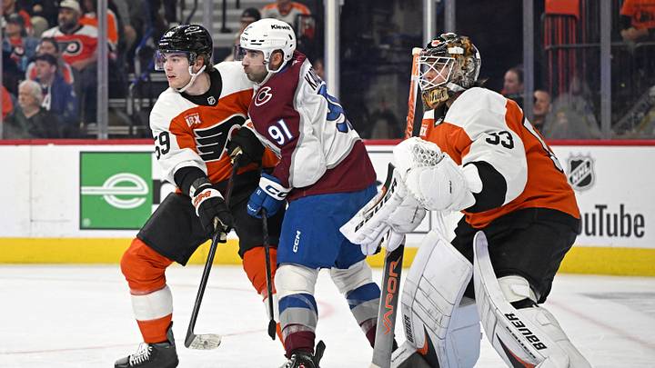 Philadelphia Flyers defenseman Oliver Bonk Colorado Avalanche center Nazem Kadri Credit: Eric Hartline-Imagn Images Philadelphia Flyers defenseman Oliver Bonk Colorado Avalanche center Nazem Kadri Credit: Eric Hartline-Imagn Images