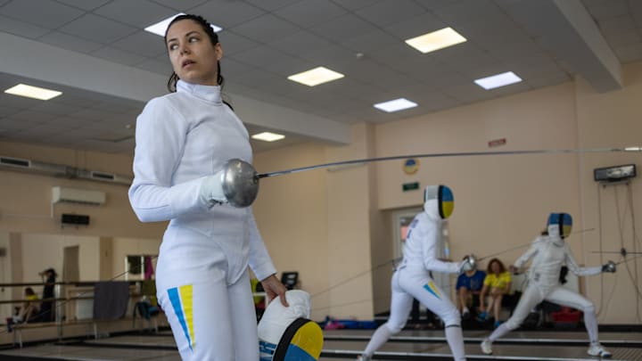 Ukrainian Athletes Prepare For Paris 2024 Olympic Games