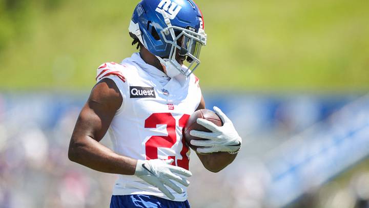 New York Giants cornerback Paulson Adebo is among those cornerbacks who has been nursing an injury. New York Giants cornerback Paulson Adebo is among those cornerbacks who has been nursing an injury.