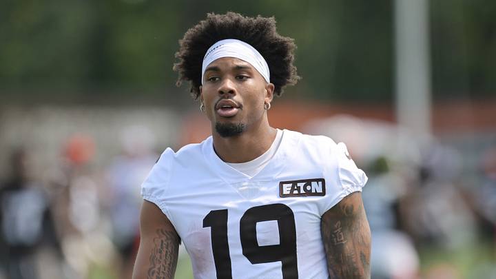 Cleveland Browns wide receiver Cedric Tillman