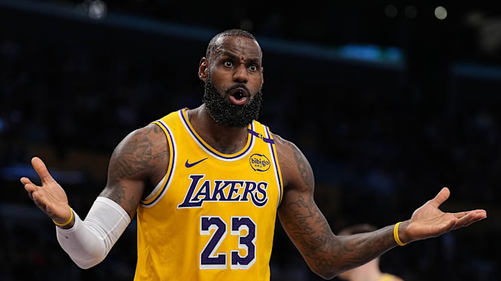 LeBron James, Los Angeles Lakers LeBron James, Los Angeles Lakers