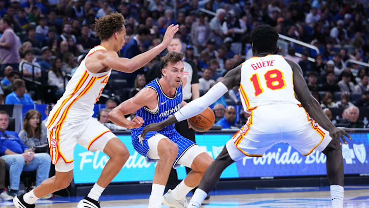 The Orlando Magic try to build some momentum to close their road trip as they take on the Atlanta Hawks. The Orlando Magic try to build some momentum to close their road trip as they take on the Atlanta Hawks.