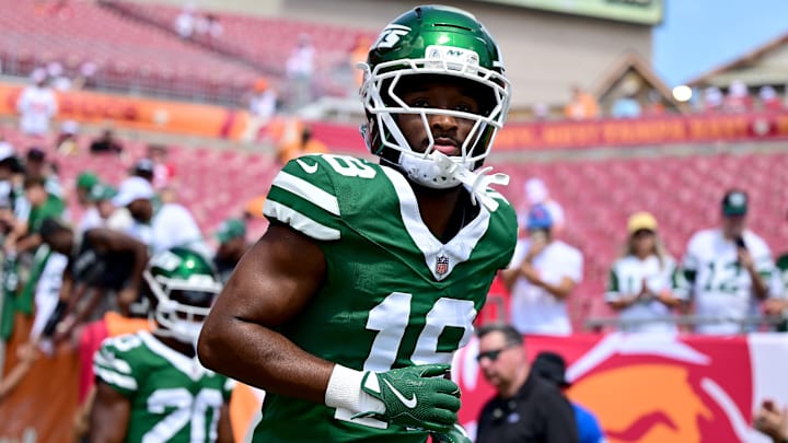 NY Jets wide receiver Isaiah Williams