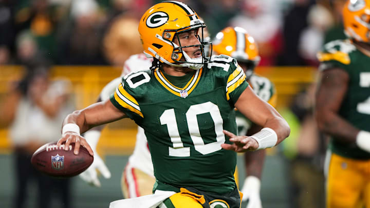 Green Bay Packers quarterback Jordan Love
