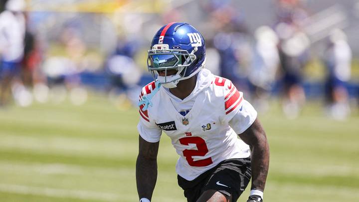 New York Giants cornerback Deonte Banks is questionable for Monday night. New York Giants cornerback Deonte Banks is questionable for Monday night.