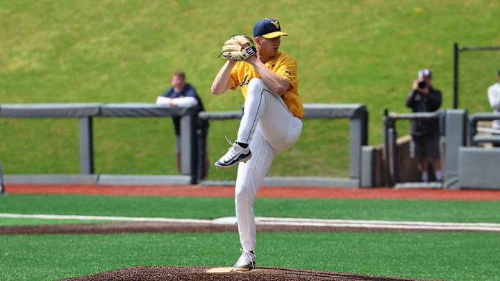 West Virginia senior right-hander Hayden Cooper.