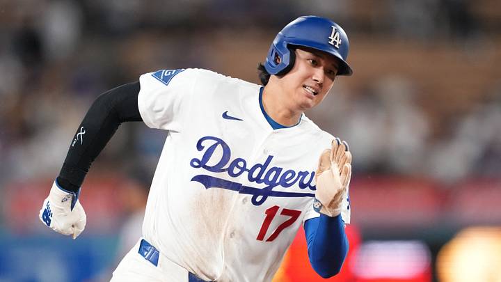 Sep 1, 2026; Los Angeles, California, USA; Los Angeles Dodgers pitcher Shohei Ohtani (17) rounds third to score a run during the seventh inning against the St. Louis Cardinals at Dodger Stadium. Mandatory Credit: Kirby Lee-Imagn Images Sep 1, 2026; Los Angeles, California, USA; Los Angeles Dodgers pitcher Shohei Ohtani (17) rounds third to score a run during the seventh inning against the St. Louis Cardinals at Dodger Stadium. Mandatory Credit: Kirby Lee-Imagn Images