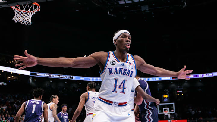 Former Kansas Jayhawks guard Melvin Council Jr. (14) 
