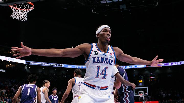 Kansas Jayhawks guard Melvin Council Jr. (14) 