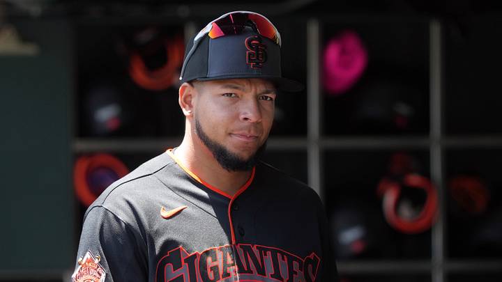 San Francisco, California, USA; San Francisco Giants outfielder Victor Bericoto (78) before the game against the Chicago White Sox at Oracle Park. Mandatory Credit: Darren Yamashita-Imagn Images San Francisco, California, USA; San Francisco Giants outfielder Victor Bericoto (78) before the game against the Chicago White Sox at Oracle Park. Mandatory Credit: Darren Yamashita-Imagn Images