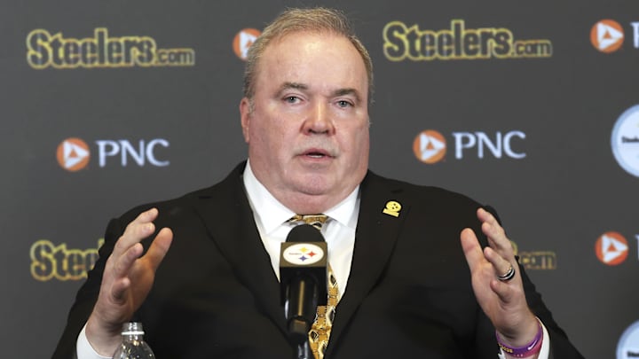 Pittsburgh Steelers head coach Mike McCarthy.