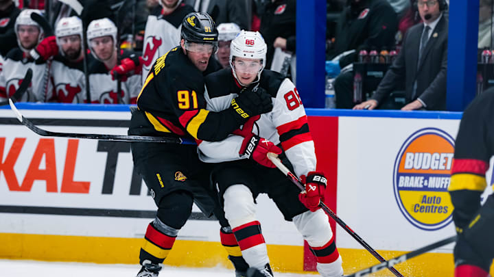 New Jersey Devils v Vancouver Canucks