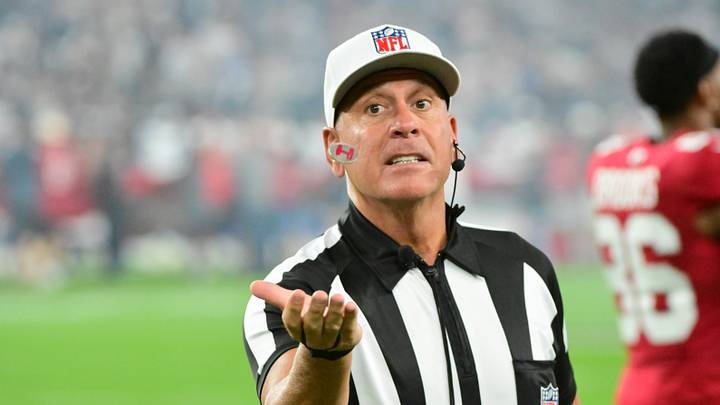 Aug 22, 2026; Glendale, Arizona, USA; Referee John Hussey practices a coin flip before a game between the Arizona Cardinals and the Dallas Cowboys at State Farm Stadium. Mandatory Credit: Matt Kartozian-Imagn Images Aug 22, 2026; Glendale, Arizona, USA; Referee John Hussey practices a coin flip before a game between the Arizona Cardinals and the Dallas Cowboys at State Farm Stadium. Mandatory Credit: Matt Kartozian-Imagn Images
