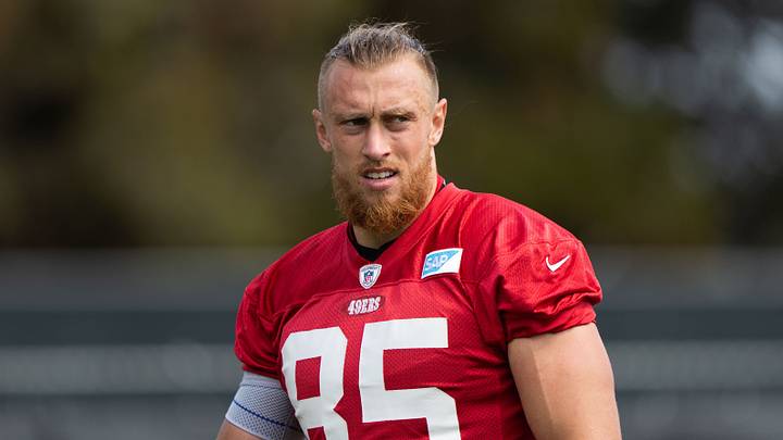San Francisco 49ers tight end George Kittle San Francisco 49ers tight end George Kittle