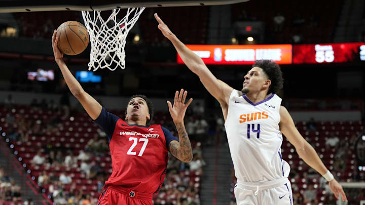 2025 NBA Summer League - Washington Wizards v Phoenix Suns
