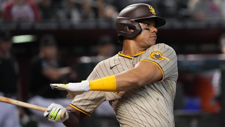 San Diego Padres left fielder Juan Soto