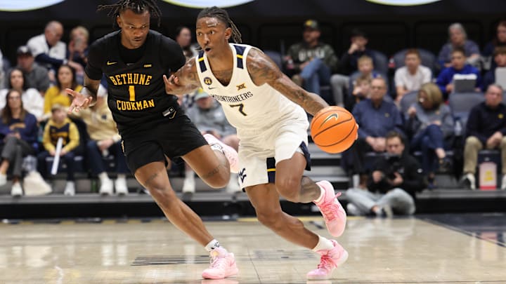 West Virginia University guard Javon Small West Virginia University guard Javon Small