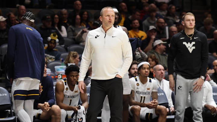 West Virginia University head coach Darian DeVries