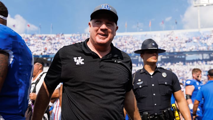 Kentucky Wildcats head coach Mark Stoops