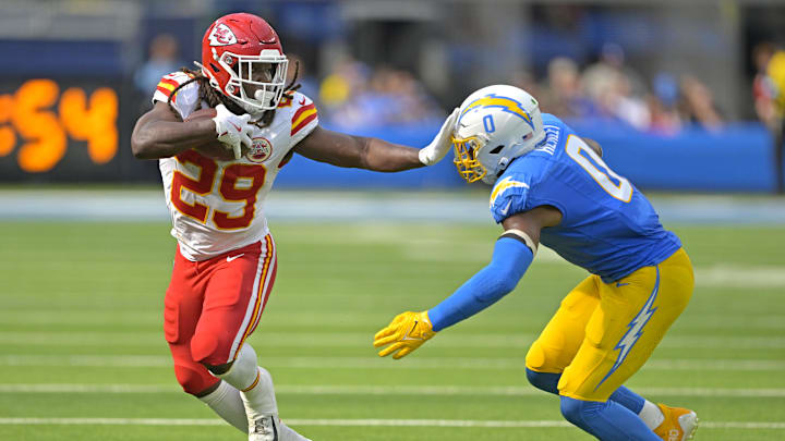 Kansas City Chiefs running back Kareem Hunt.