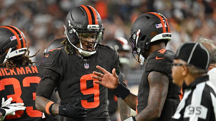 Oct 1, 2026; Cleveland, Ohio, USA; Cleveland Browns safety Grant Delpit (9) reacts after the game against the Pittsburgh Steelers at Huntington Bank Field. Mandatory Credit: Ken Blaze-Imagn Images Oct 1, 2026; Cleveland, Ohio, USA; Cleveland Browns safety Grant Delpit (9) reacts after the game against the Pittsburgh Steelers at Huntington Bank Field. Mandatory Credit: Ken Blaze-Imagn Images