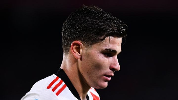 Julian Alvarez, el mejor jugador del año.