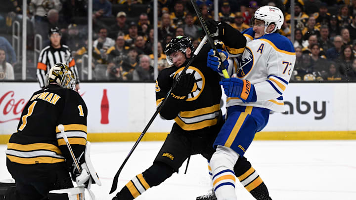 Morgan Geekie and the Bruins are home underdogs against the Sabres.