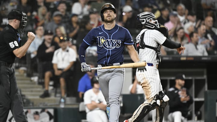 Tampa Bay Rays outfielder Josh Lowe 
