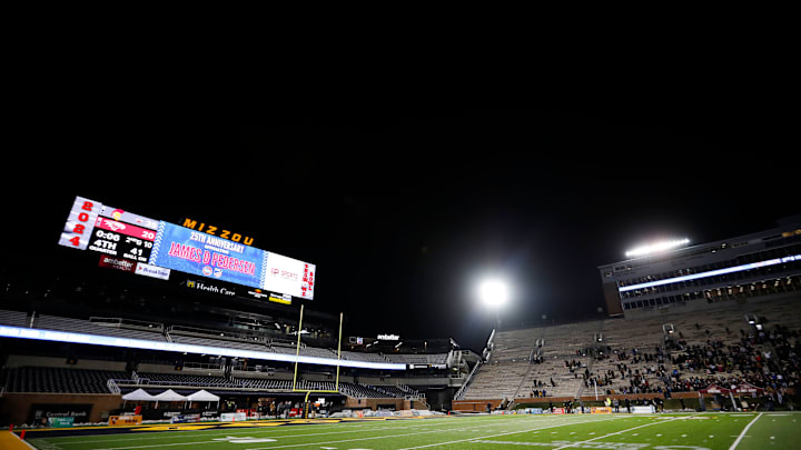 Faurot Field in Columbia, Mo. during state football championships on Friday, Dec. 6, 2024.