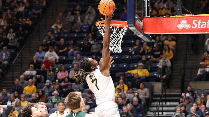 West Virginia University guard Javon Small