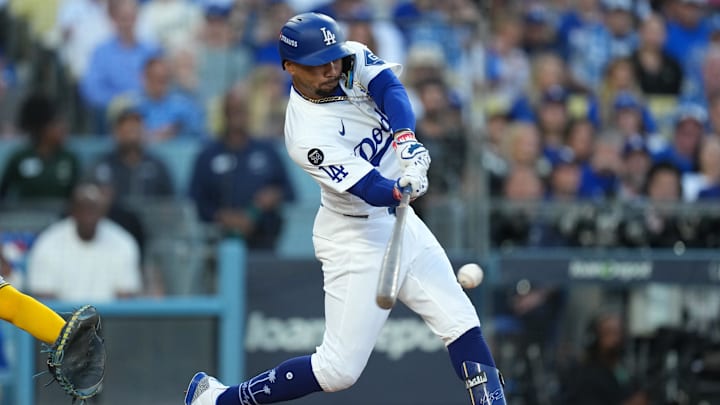 Mookie Betts could hit his first home run of the postseason in Game 1.