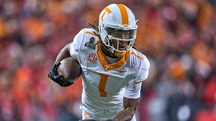 Tennessee Volunteers wide receiver Dont'e Thornton (1)