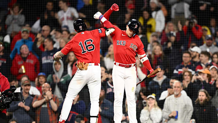 Boston Red Sox center fielder Jarren Duran (16)