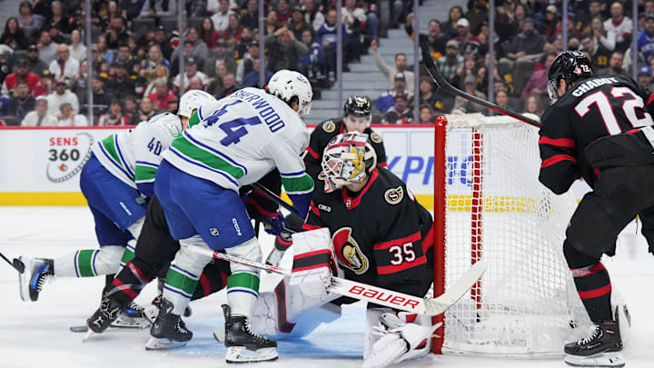 Vancouver Canucks v Ottawa Senators