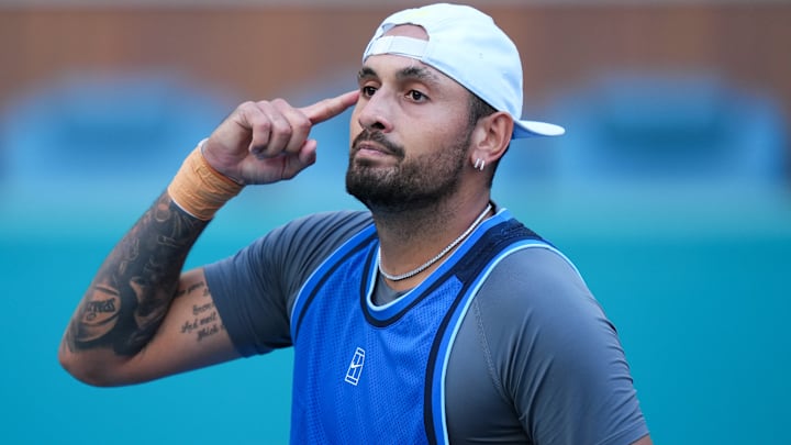Nick Kyrgios at the Miami Open