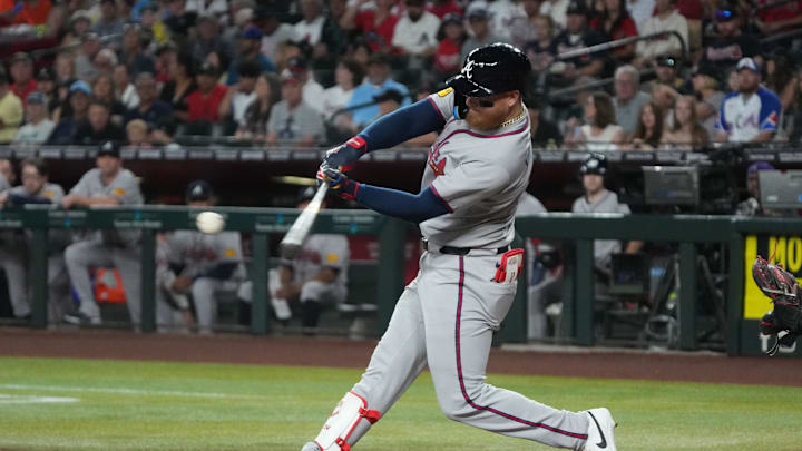 Alex Verdugo hits a single