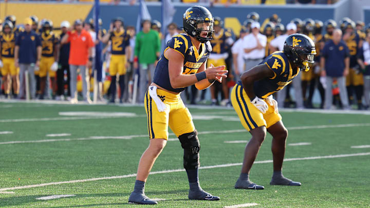 West Virginia University quarterback Scotty Fox Jr.