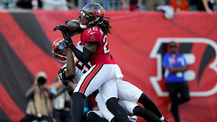 New Detroit Lions safety Kaevon Merriweather (26).