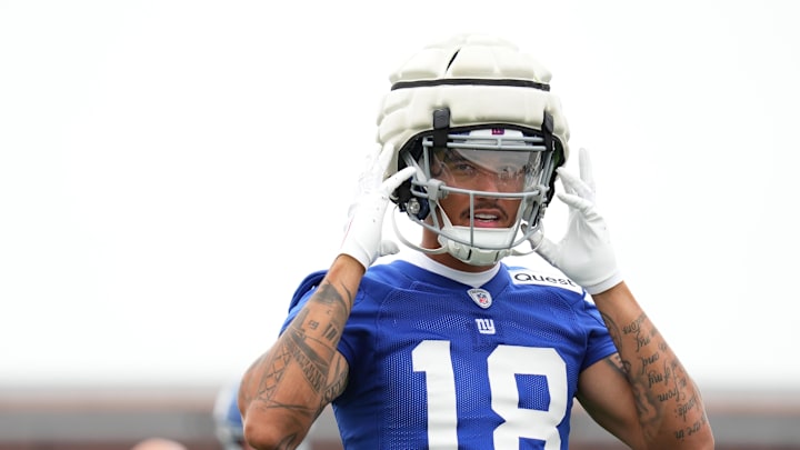 New York Giants wide receiver Isaiah Hodgins has a chance to make an impact down the final stretch of the season.