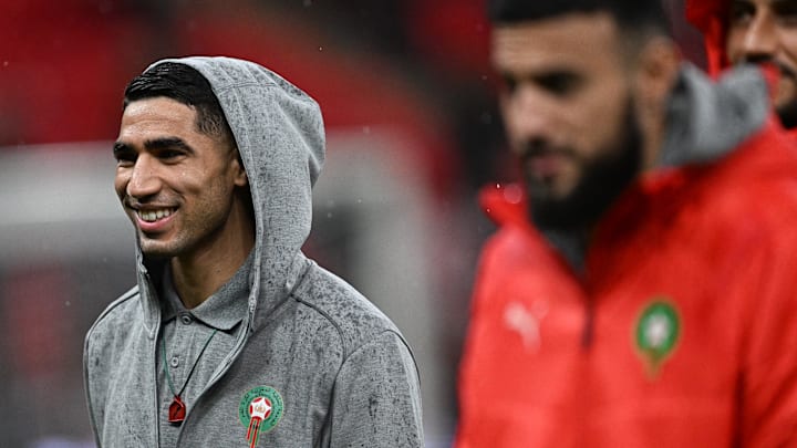 Achraf Hakimi débute face à la Tanzanie.